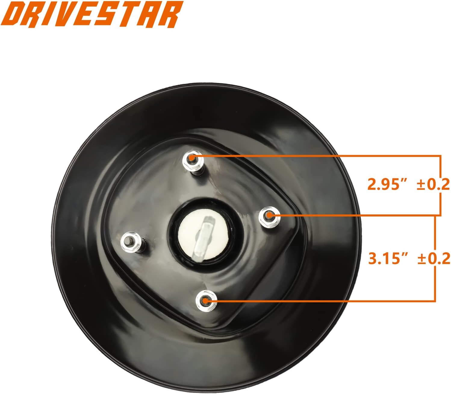 DRIVESTAR 54-74225 Vacuum Power Brake Booster without Master Cylinder, F65Z2005AA, F85Z2005AA