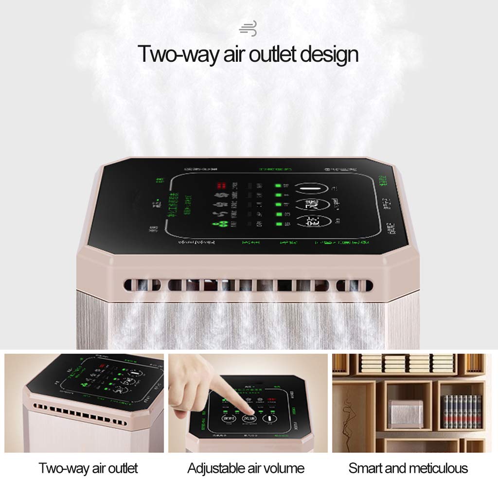 TLJX - Cenicero sin Humo con purificador de Aire para Coche ...