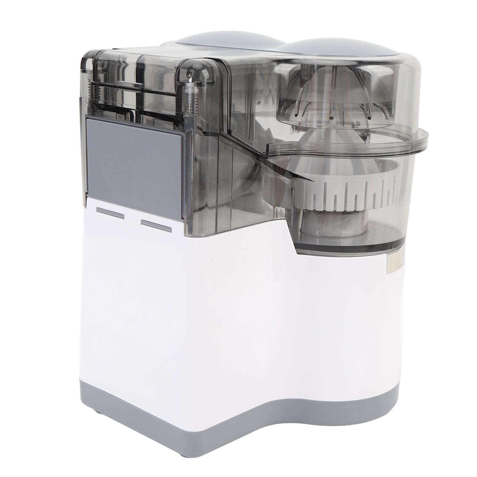 Denash Dual Head Electric Electric Citric Juicer Compact Juice -Extractor Máquina para Limones de Naranja Kiwi Grapefruit, Exprimidor Portátil para Estilo de Vida Rápido (WHITE)