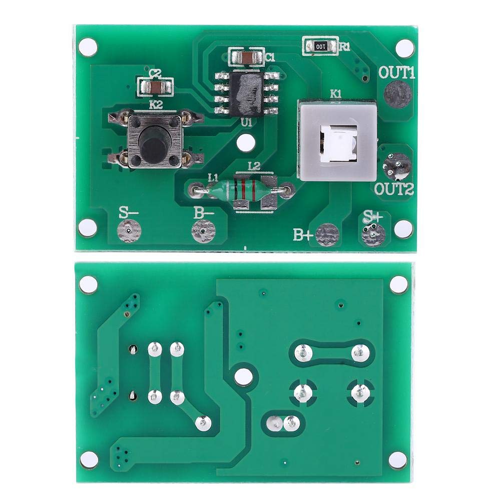 Solar Lamp String Controller, Solar Lamp String Controller Module Circuit Board with 8 Kinds Light Mode and Switch 1.2V 2Pcs - Image 4