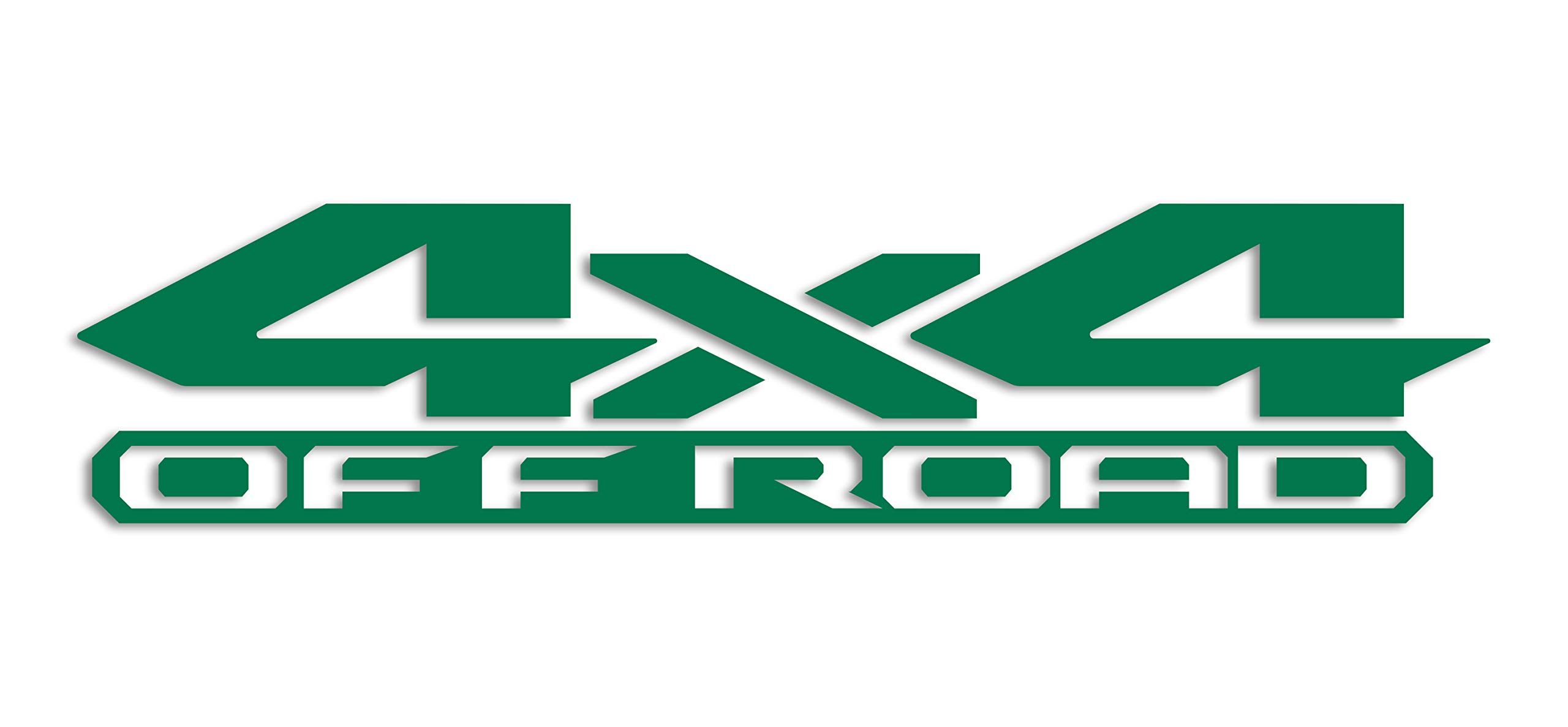 2 x Green 4x4 Off Road Bedside Vinyl Decals Fits New Dodge Ram 1500 2500 3500 Power Wagon