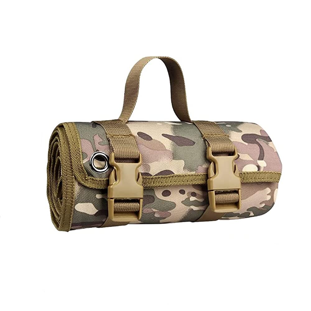 GexguneShooting Mat Tactical Advanced Roll Up Shooter's Mat - Molle System Non-Padded Non-Slip Durable Mat, 80"(L) x 30"(W)(2 Color Optional)