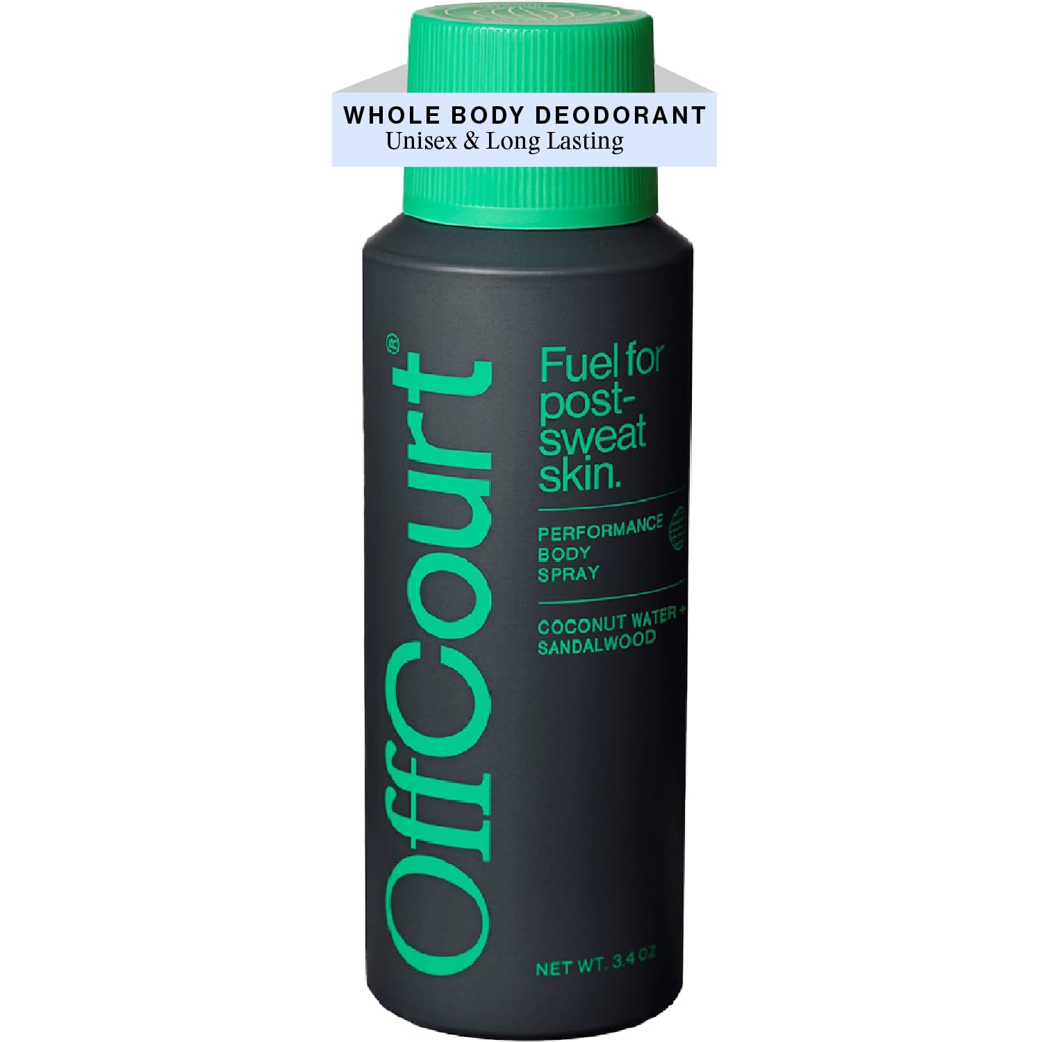 OffCourt Natural Deodorant Body Spray