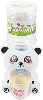 Toyvian Mini Dispensador De Água Para Crianças Desenhos Animados Panda Dispensador De Água Adorável Crianças Fingir Brincar De Brincar Fontes De Água Potável Para Dormitório De Escritório