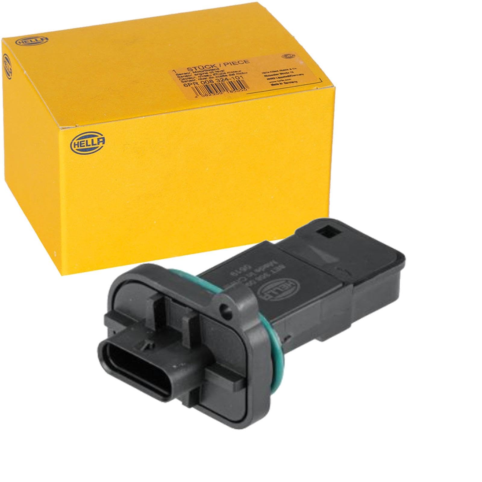 HELLA 8ET 358 095-441 Luftmassenmesser - 5-polig - geschraubt - mit Dichtung | 8ET 358 095-441 passend für 1er F20 3er F30 F80 5er F10 Mini R56 R60