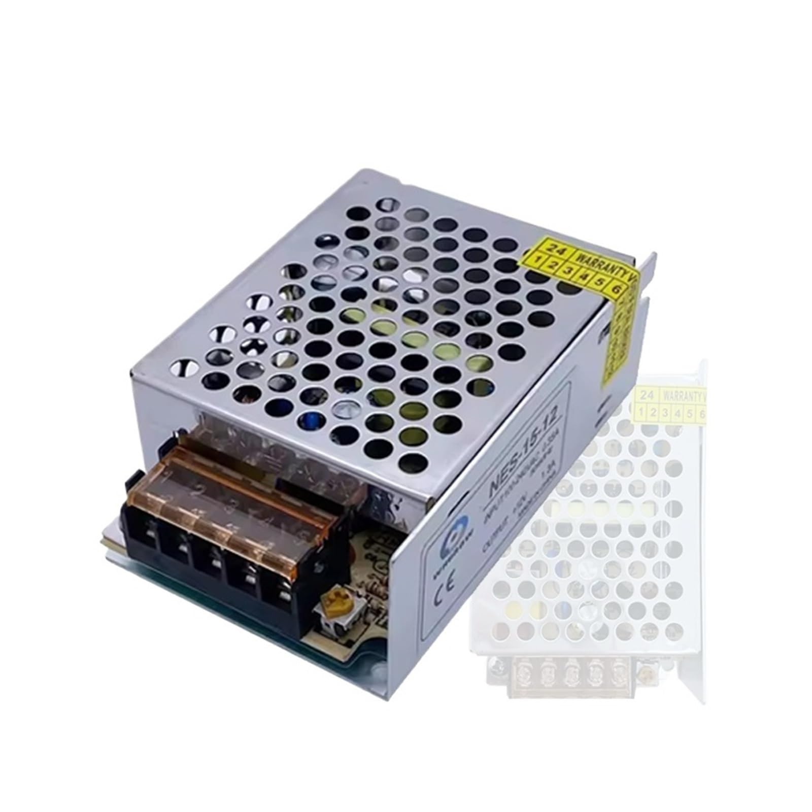 HYUJNAFZR 15/25/35/50W Multi Power Switching Mode Power Supply Single Output 12/24V(15W 12V 1.3A)