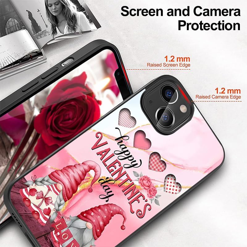Miniatura 2 de Funda para iPhone 16 15 14 13 12 11 Pro Max Galaxy S25 S24 S23 S22 S21 S20 FE Note 20 Ultra A16 A15 A14 A54 A13 San Valentín regalo para niñas