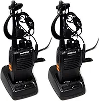Kit 4 Radios Comunicador Walk Talk Baofeng Bf-777s + Fone