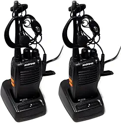 Kit 4 Radios Comunicador Walk Talk Baofeng Bf-777s + Fone