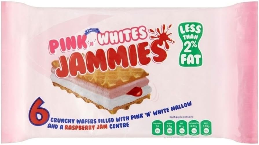 Caxton 6 Pink 'N' White Jammies 100g