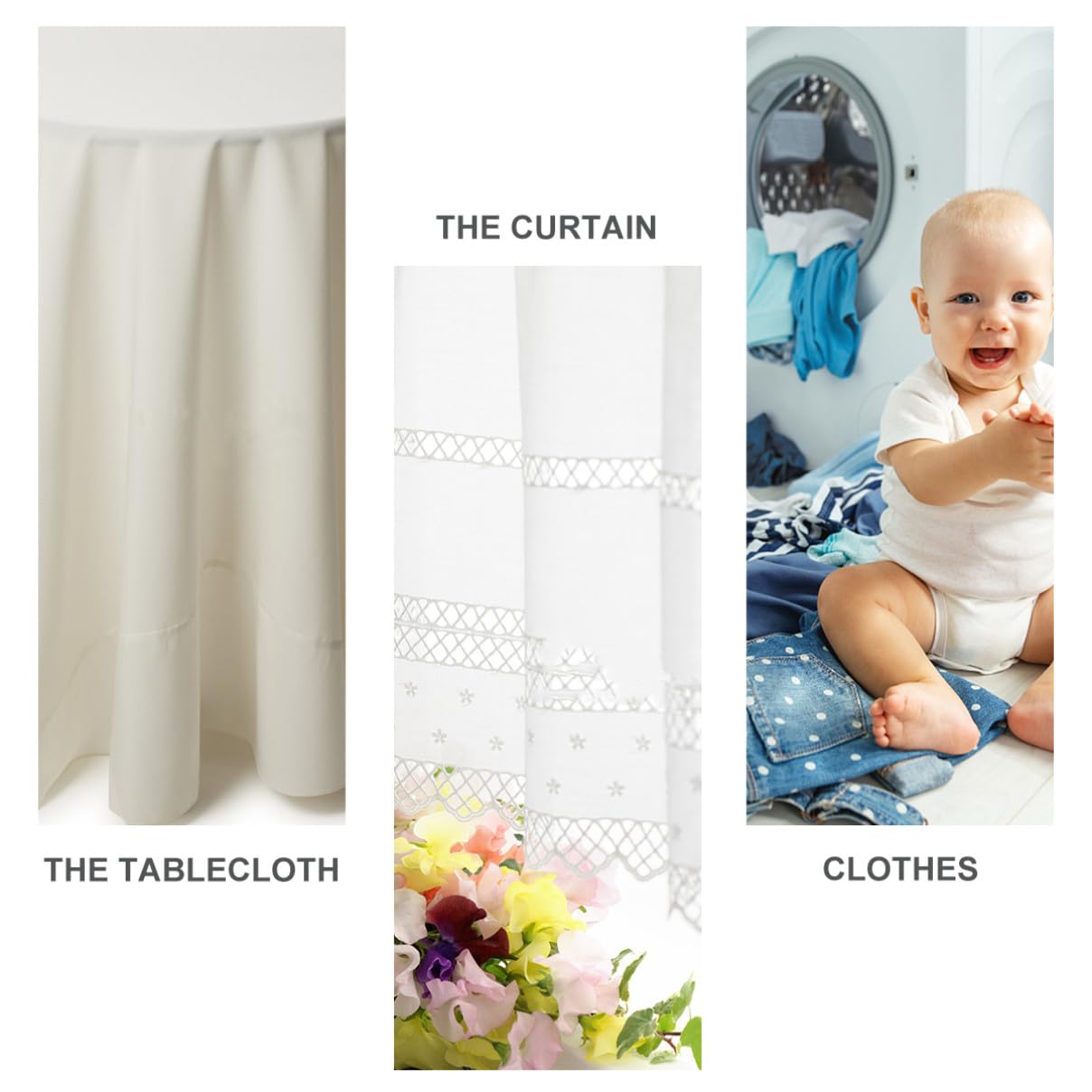 jojofuny 2 Cinta de Encaje de Algodón de Yardas para Manualidades Decoración de Cortinas y Ropa Material Diy y Duradero