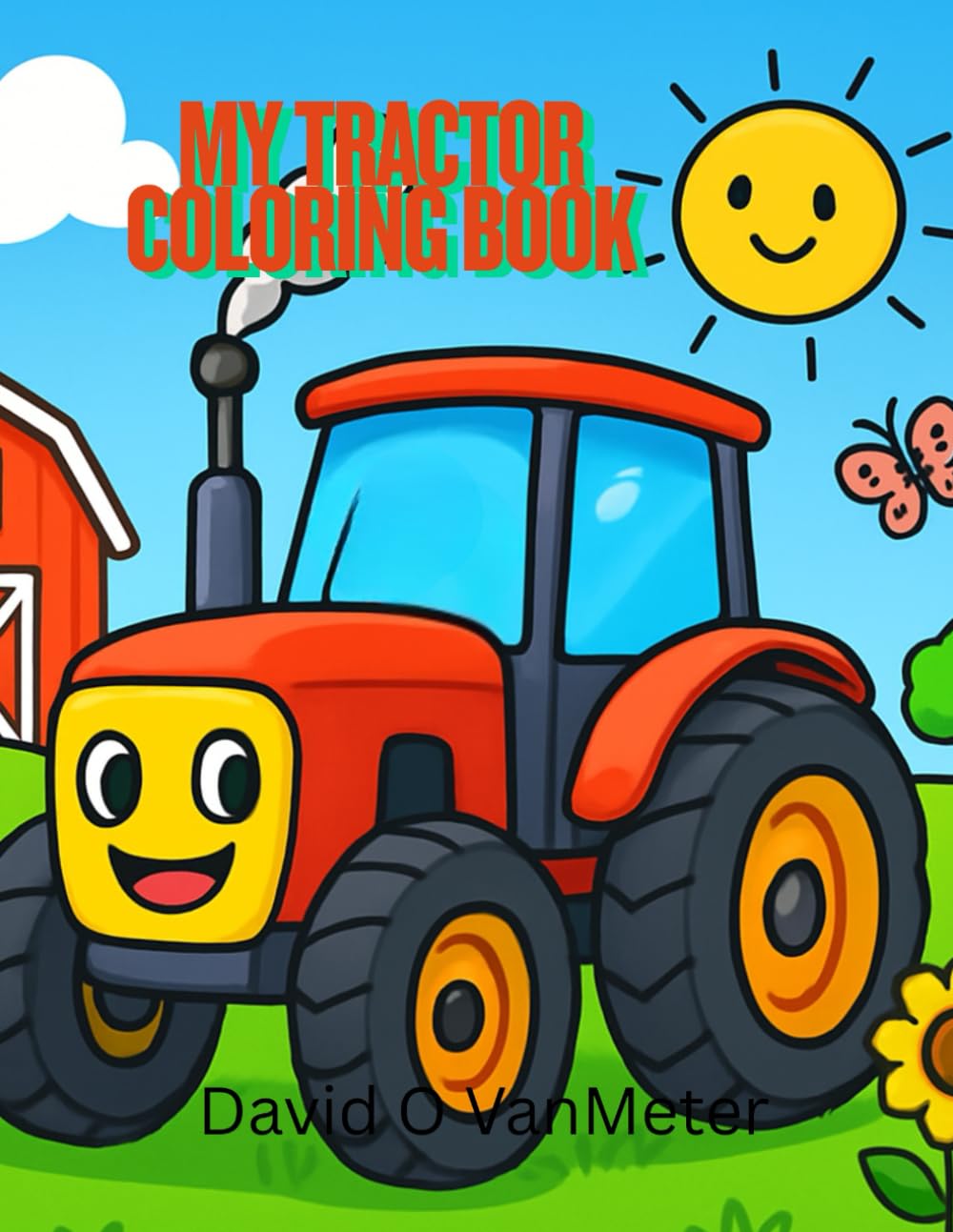 My tractor coloring book
