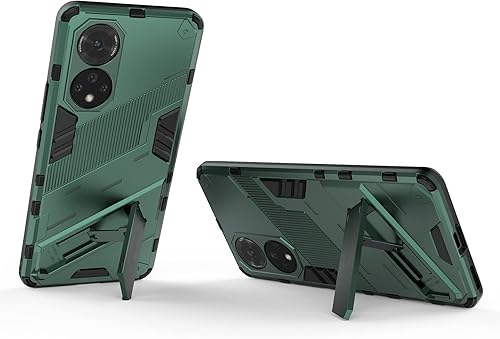 Miniatura 5 de DWAYBOX Funda para Honor 50 5G 6.57 pulgadas lanzada en 2021, TPU+PC 2 en 1 Combo de doble capa a prueba de golpes ultrafina protectora para