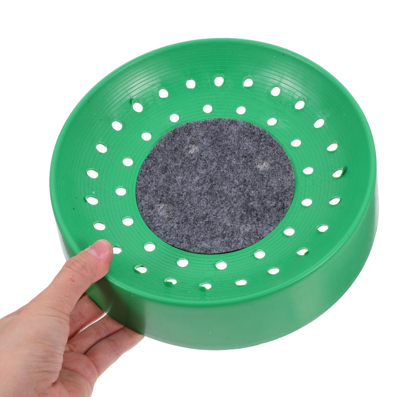 CLISPEED Ck Lot de 4 bacs à œufs de pigeon en ABS Vert 20,66 cm Pour pigeons et oiseaux Compact et facile à nettoyer