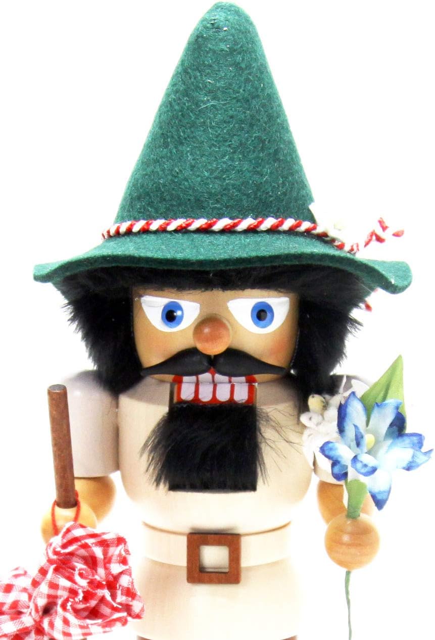 German Christmas Nutcracker Bavarian Hiker - 28,5cm / 11 inch - Christian Ulbricht