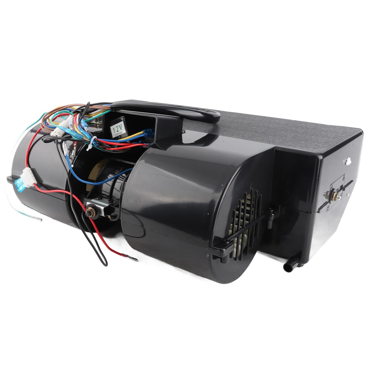 Unter AC-Verdampfer-Kit – Universelle Auto-Klimaanlage mit 3 Geschwindigkeitseinstellungen, ABS- und Kupferkonstruktion, Komplettes Kühlsystem für LKWs und Fahrzeuge ohne Werkseitige (12V 9,8A)