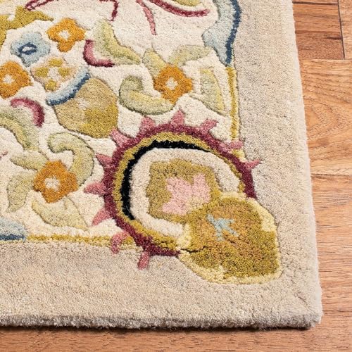 Image of Hand Tufted Premium Rug Premium Wool Carpet for Living Room Bedroom and Hall Size 5x8 Feet Color Multi
