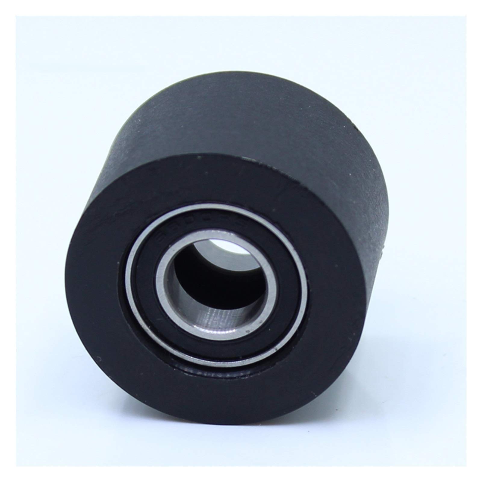 Productos de transmisión Potencia, rodamiento PU 6800, Eje 10 x 30 20 mm, Rodillo polea con Dos rodamientos, Poliuretano bajo Ruido for máquinas expendedoras, Bolas | 10Pcs