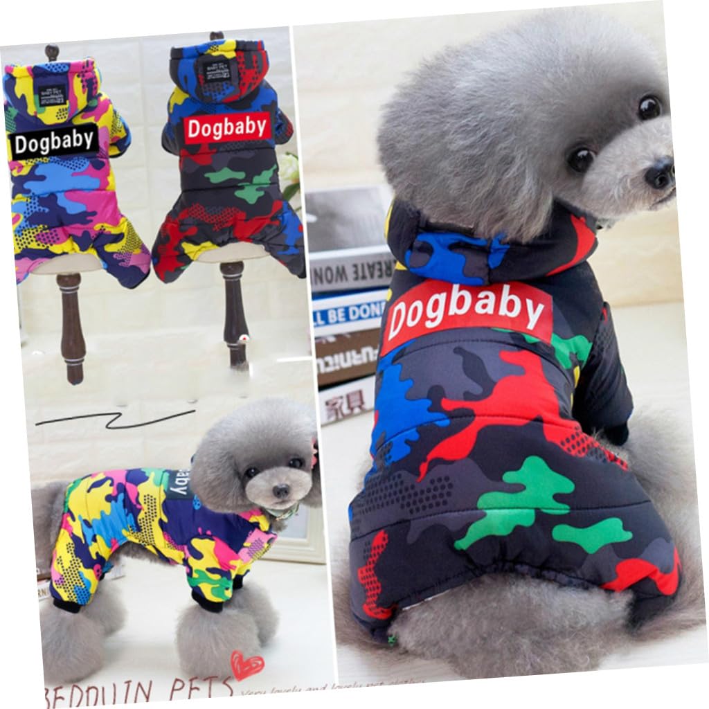 Didiseaon 3 Piezas Abrigo De Nieve para Perros Mascota Ropa para Clima Frío Abrigo para Perro para Clima Frío o De Invierno para Perros Ropa para Pequeños Trajes para