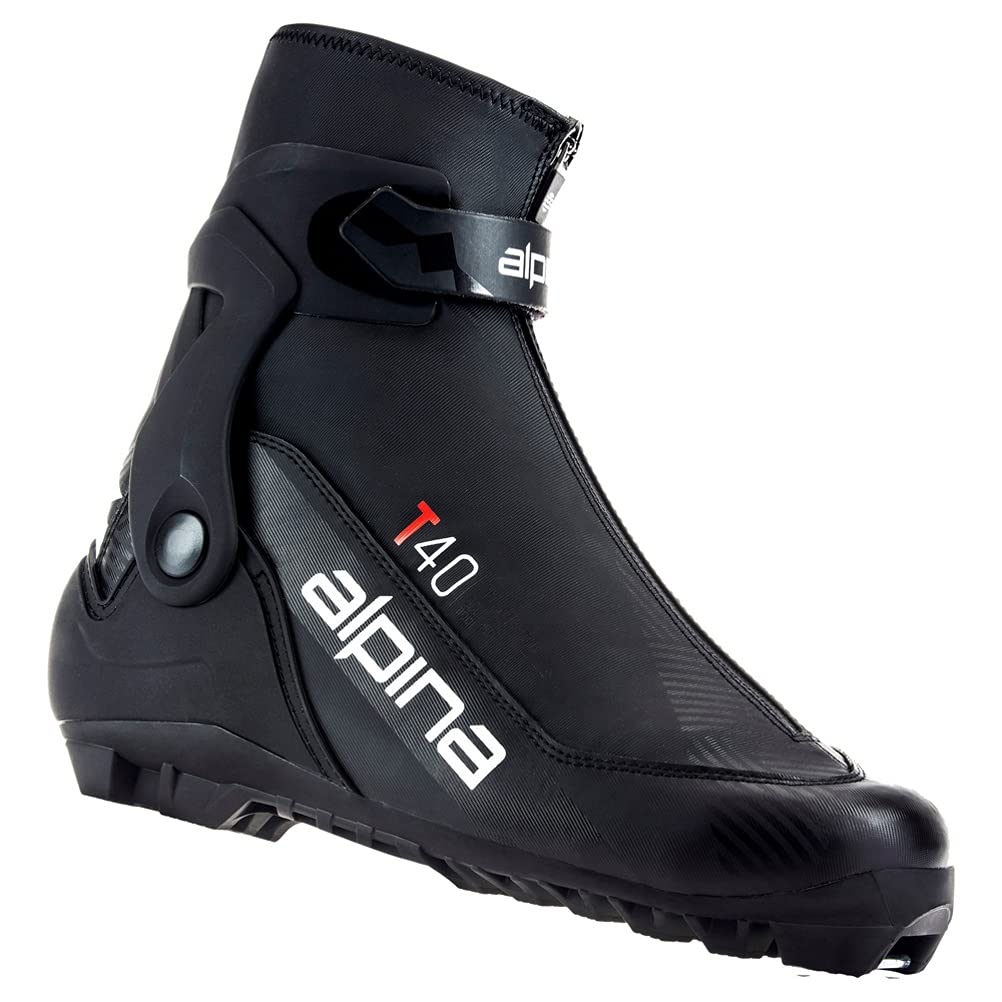 Alpina T 40 NNN Cross Country Ski Boots 2022-45/Black-Red