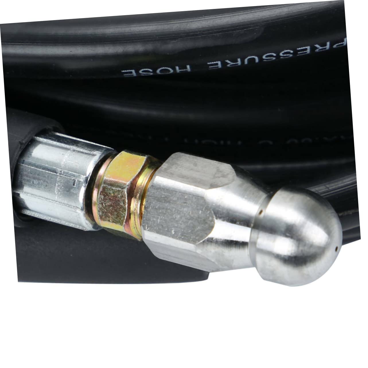 HEMOTON 15m Tuyau Évacuation des Eaux Usées pour Nettoyage de Voiture de Long Outil de Nettoyage pour Tuyaux Évacuation Eau