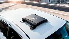 Case Star2Go Fechada Starlink Mini Teto Carro