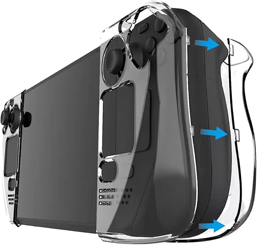 Vista 3 de Funda protectora para cubierta de vapor, funda transparente para cubierta de vapor, funda rígida para cubierta de vapor con protector de pantalla