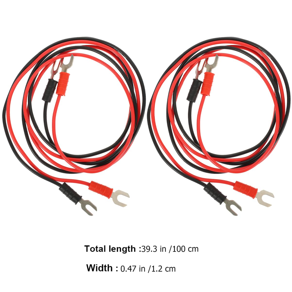 Abaodam Lot de 2 Câbles de Platine Phonographique Magnétiques Isolés en Cuivre pour Une 4 Pièces