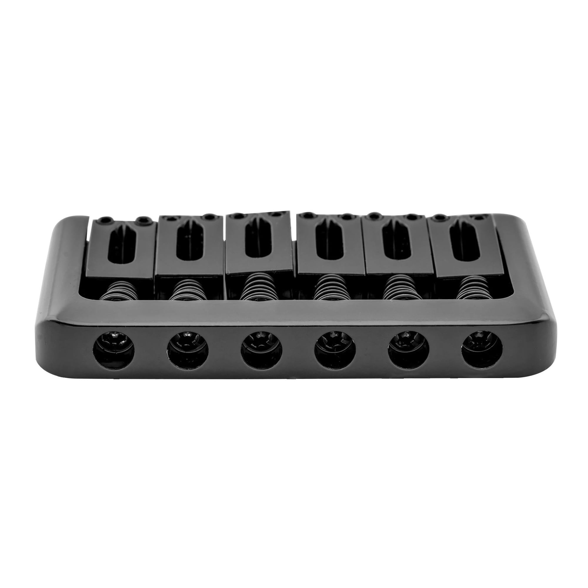 Gitara 6 Strunowa 52.5 Mm Z Obręczą I Bez Mostka Tremolo Z Twardym Ogonem Mostek Gitarowy(Bk)