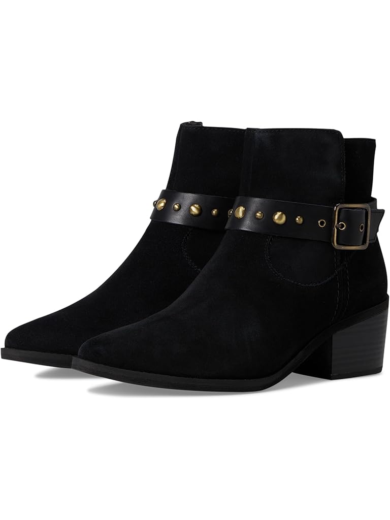 Black Clarks Morzine Buckle