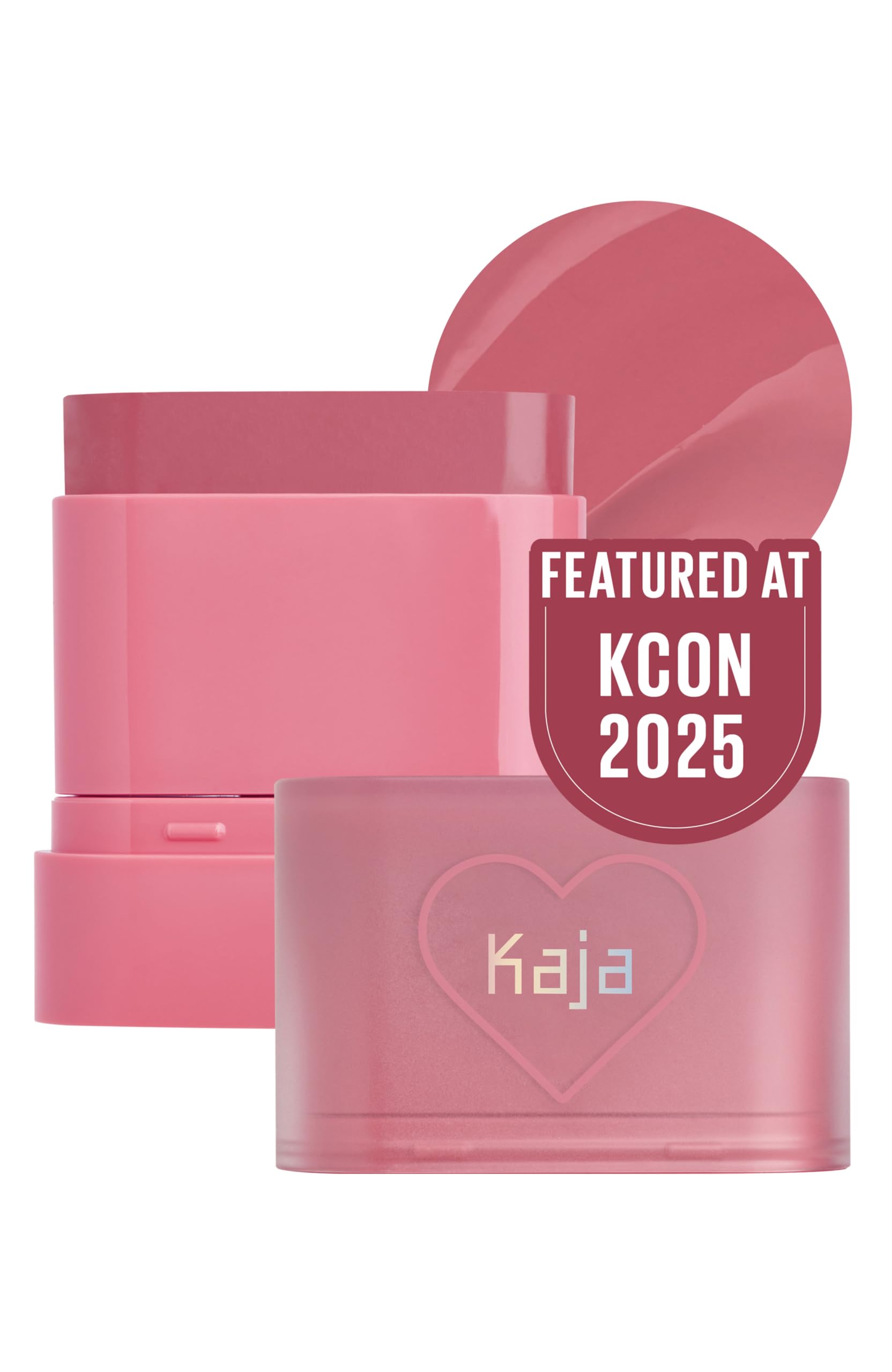 Kaja Cheek & Lip - Dewy Bar 04 Fig Smoothie | Creamy Blusher and Balm Multi-Stick, 45% Moisturizing Oil, Apple Extract, Vitamin-Hyaluronic Acid