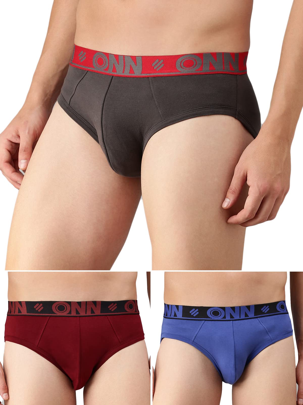 onn Men's Floral Cotton Brief (Colors May Vary)-picture-33