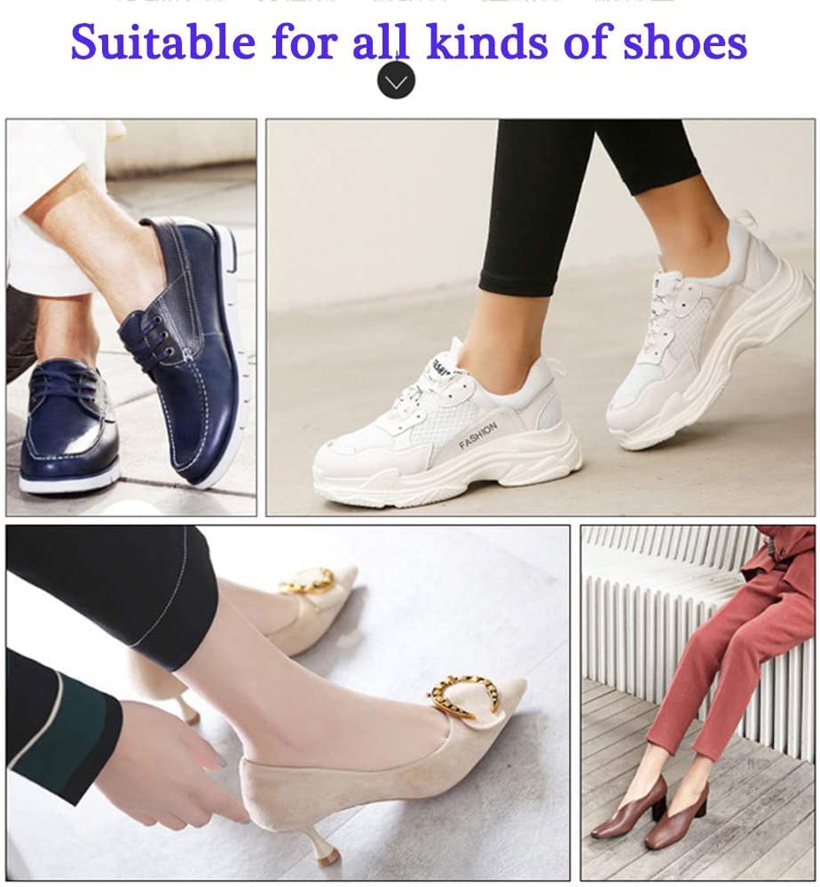 Calzador profesional de acero inoxidable para zapatos fáciles de llevar, adecuado para hombres, personas mayores, mujeres, embarazadas y niños, color oro rosa