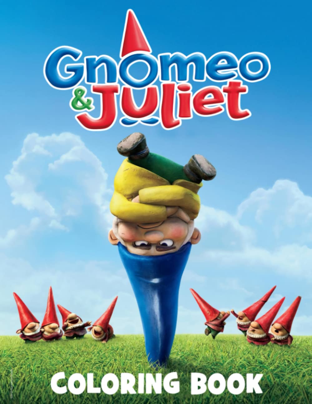 Gnomeo and Juliet Coloring Book: Love Story by Colouring Pages for Anyone to Love | With 30+ Illustrations Pages for Drawing to Relaxation