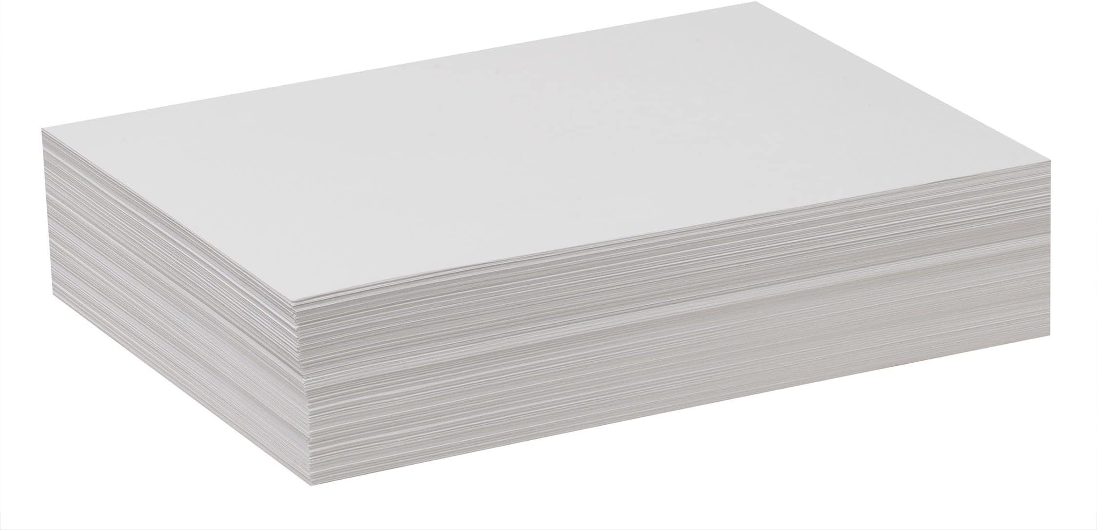 Pacon Medium Weight Drawing Paper, 6" x 9", White, 500