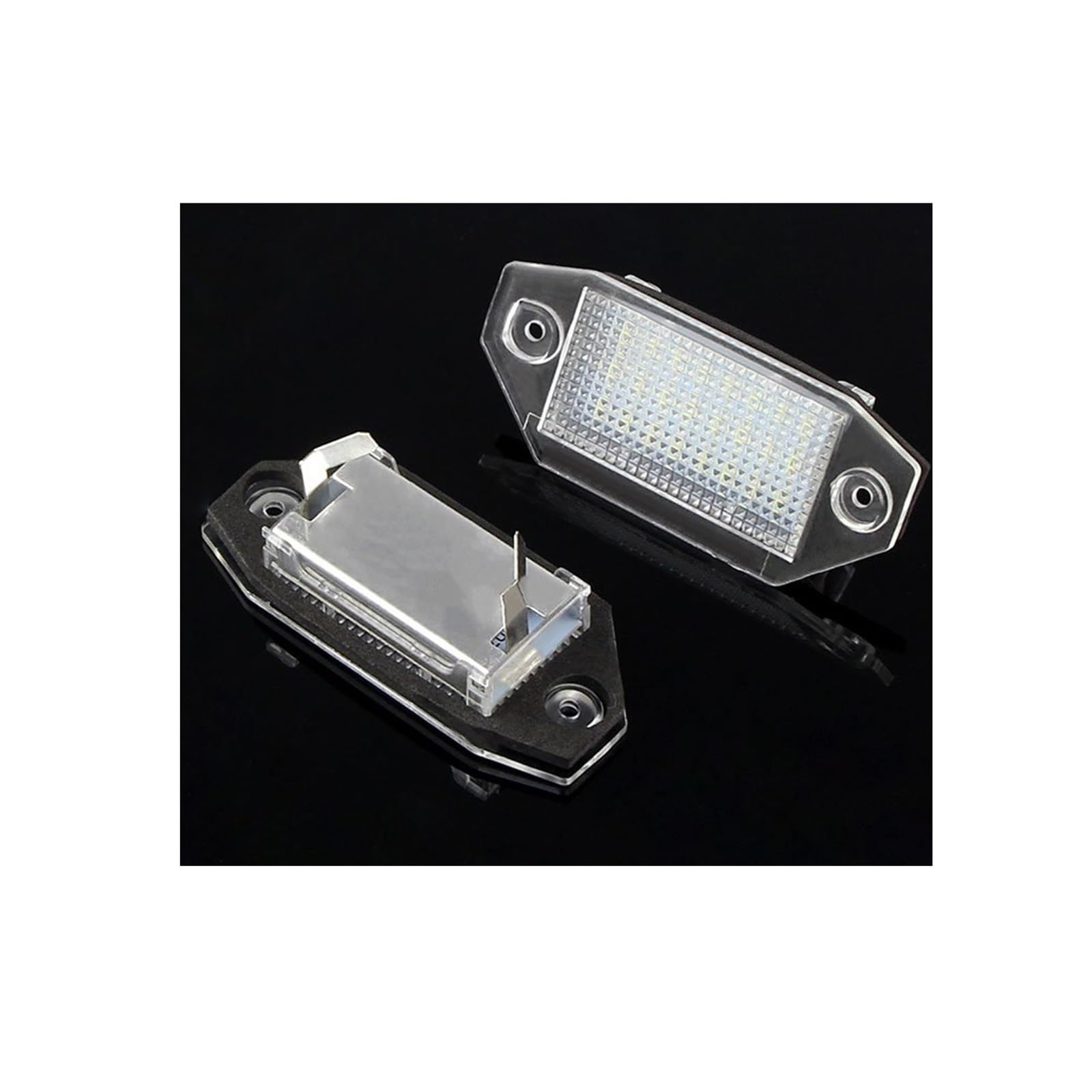 BOYDREAM Piloto Trasero Coche 2X Lámparas de matrícula traseras blancas para Ford para Mondeo 3 MK3 MKIII 2000-2007 4D/5D Car-styling