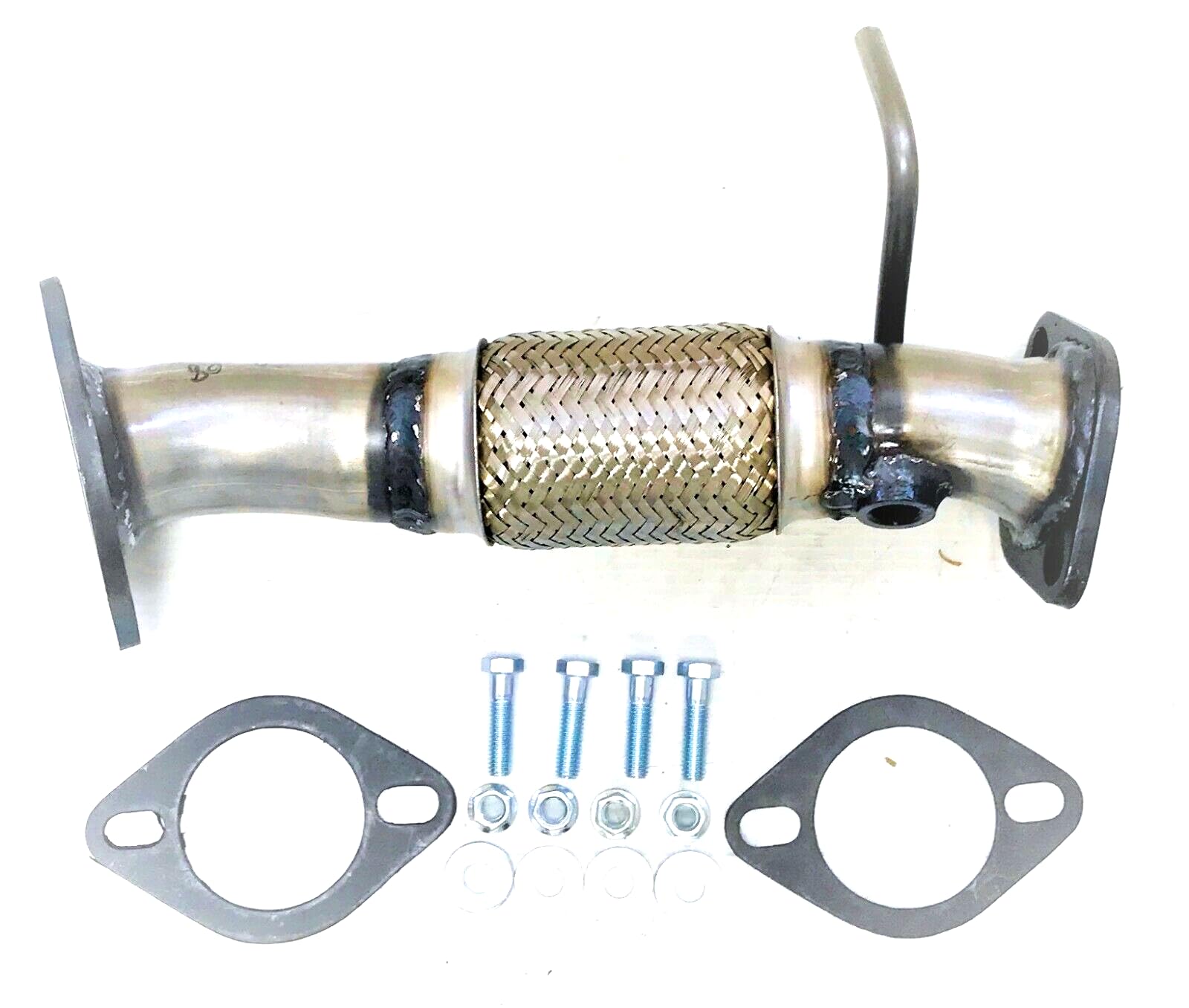 Generic Superior Exhaust Front Exhaust Flex Pipe direct fit compatible with 2009-2010 Hyundai Sonata 2.4L