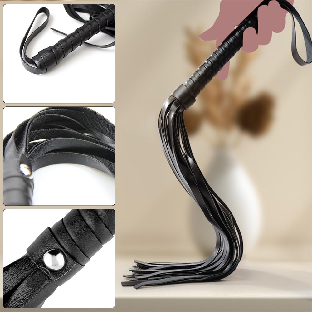 Set bondage, set di 35 pezzi: polsini sexy, accessori erotici, cinghie di vincolo e accessori bondage; Set SM per coppie con cinghie da allenamento; Set di giocattoli erotici per coppie
