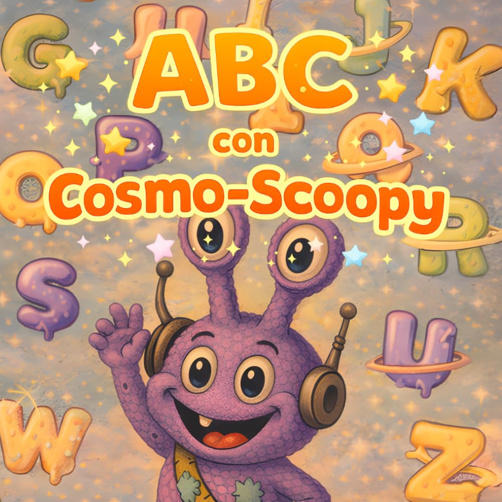 ABC con Cosmo-Scoopy: Libro di apprendimento dell’alfabeto dalla A alla Z per bambini piccoli e in età prescolare (cosmo-scoopy (edizione italiana))