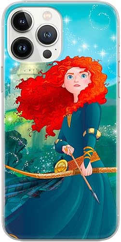 ERT GROUP Funda de teléfono móvil para Apple iPhone 12 PRO MAX Original y con licencia oficial de Disney Patrón Merida 002 adaptado de manera óptima