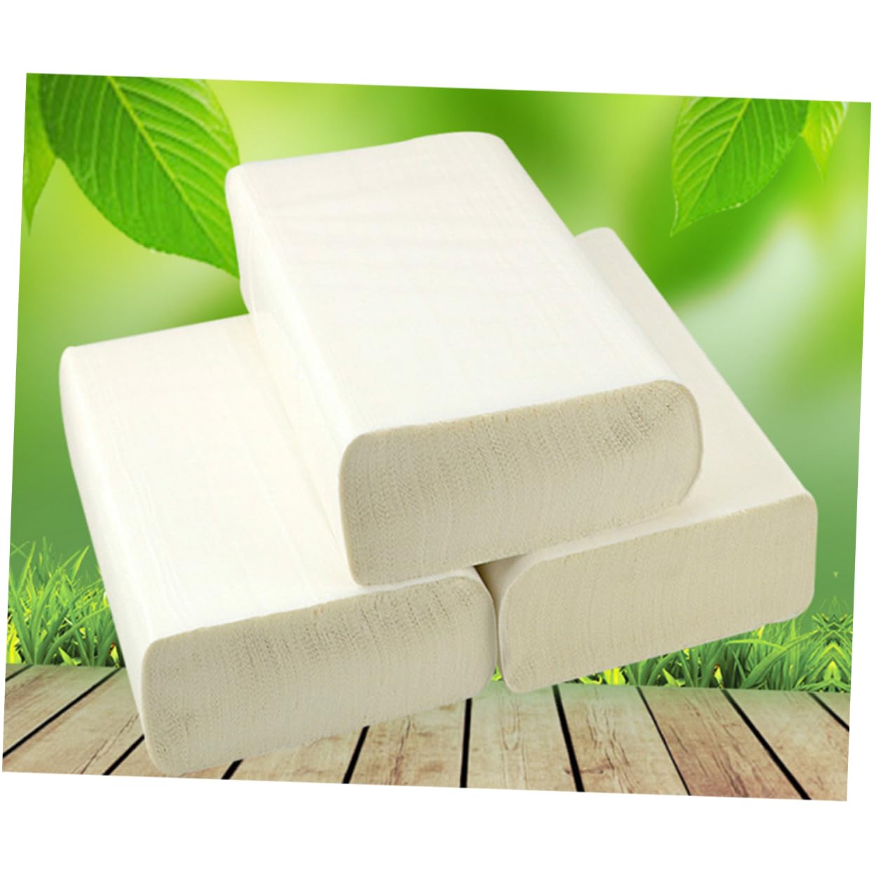 Healeved Salviette Carta Assorbente per Cucina e Bagno 4 Pezzi Carta Igienica Spessa in Polpa di Legno Assorbente Olio per Ufficio e Hotel