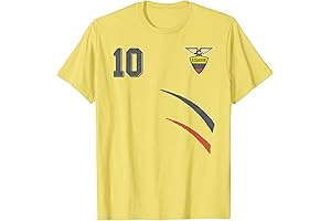 Ecuador 2022 Home Soccer Jersey