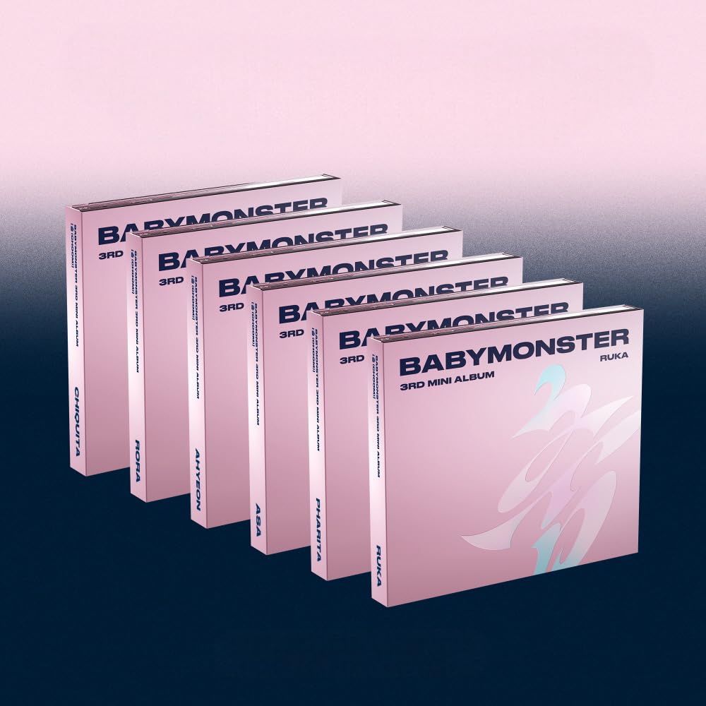 Amazon.com: Baby'monster - 3rd Mini Album Choom Jewel version CD