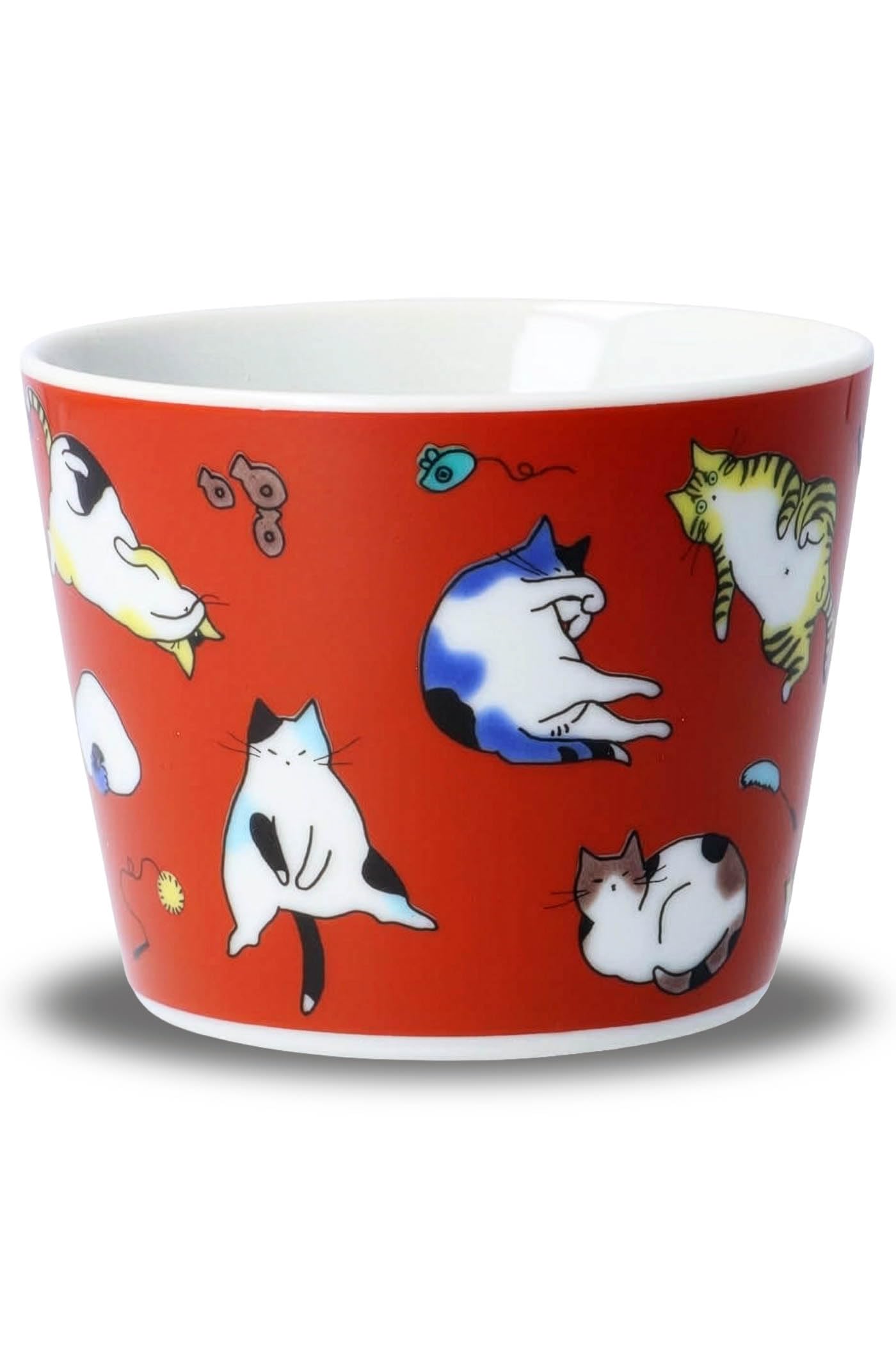 Amazon | 和座の蔵 おしゃれ そばちょこ 食器 九谷焼 そば猪口 ねこ