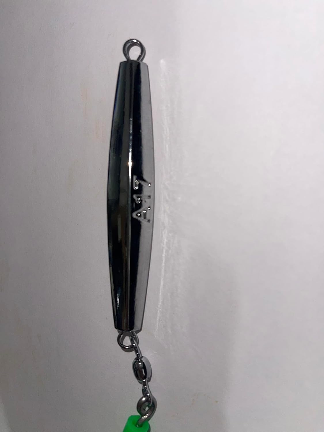 Generic Giant Whale 5Pcs Diamond Jigs A17 2oz Green with 8/0 Hook