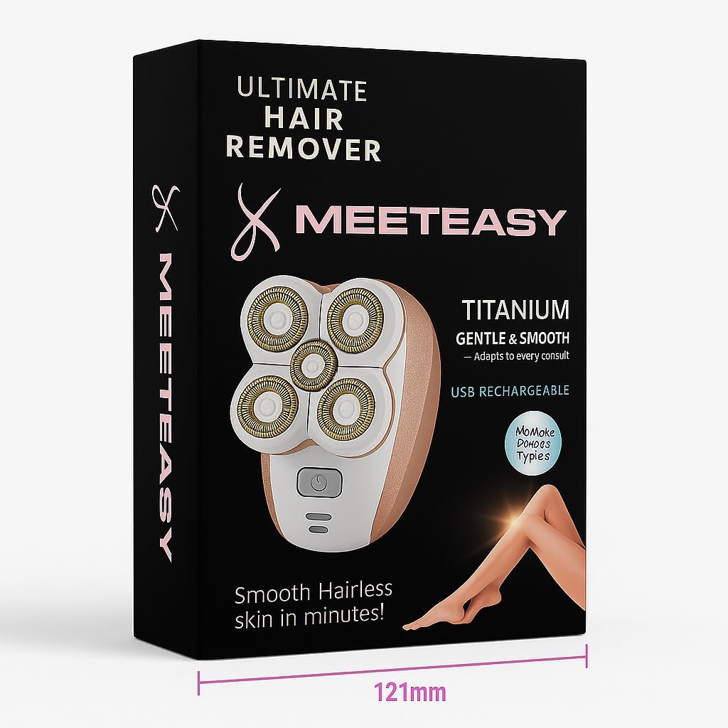 Afeitadora eléctrica de piernas para mujer, recargable, sin dolor, para piernas, cara, labios, cuerpo, axilas, axilas, recortadora de bikini inalámbrica femenina (dorado)