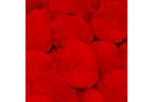 2.5 Inch Pom Poms - Perfect for Crafts and Decorations!