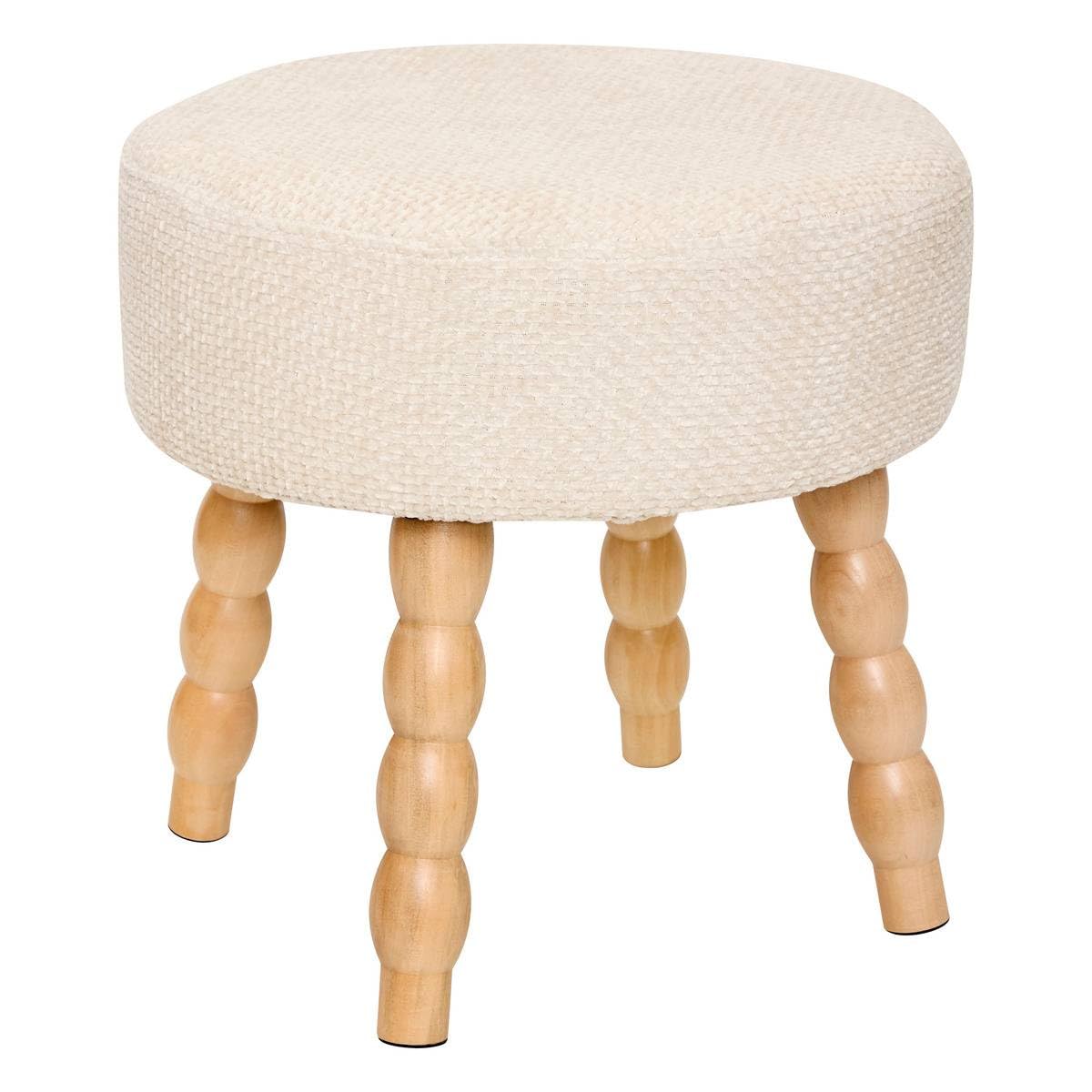 Atmosphera - Tabouret spolo Blanc