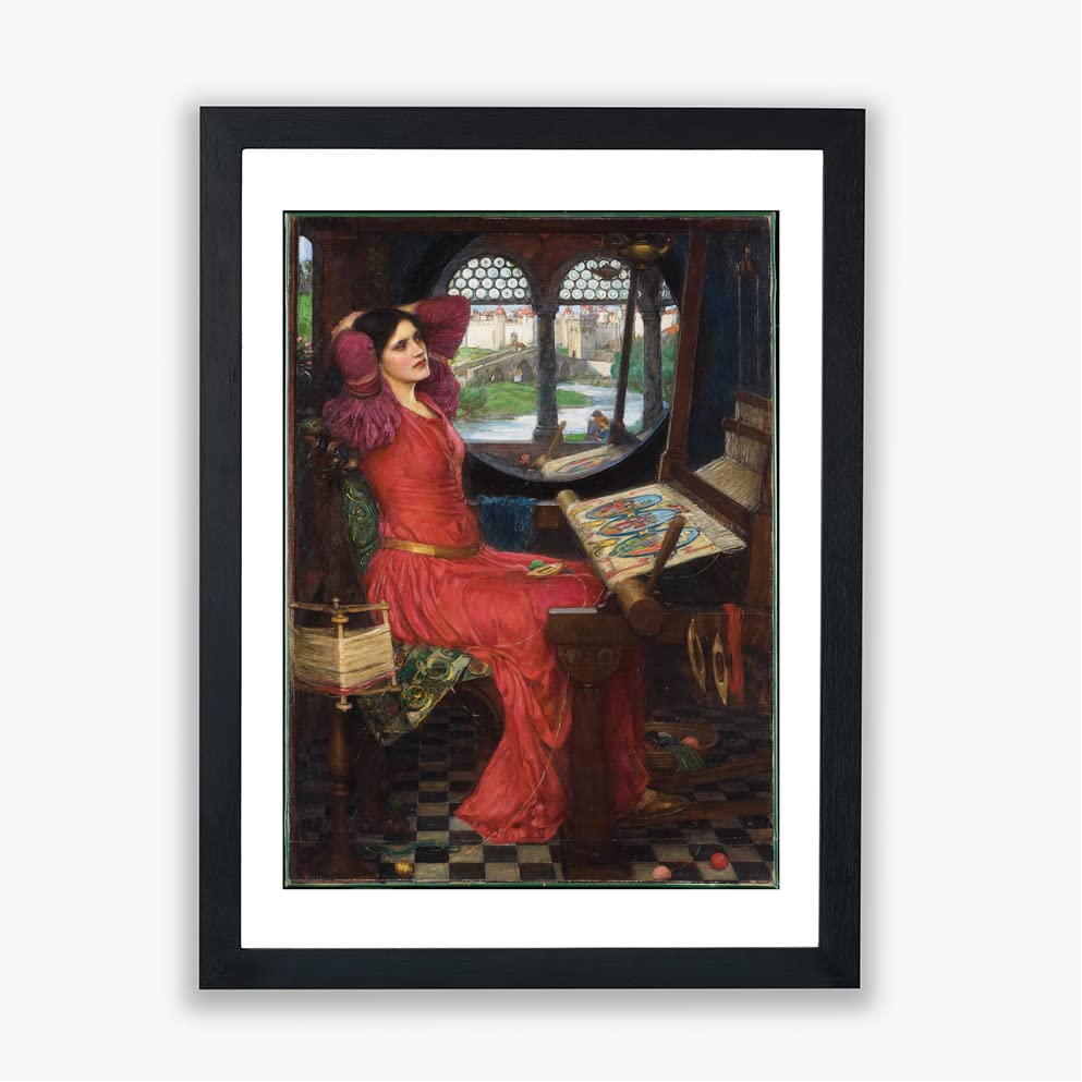Impression murale Sick of Shadows Lady of Shalott : poster giclée et décoration d'intérieur art