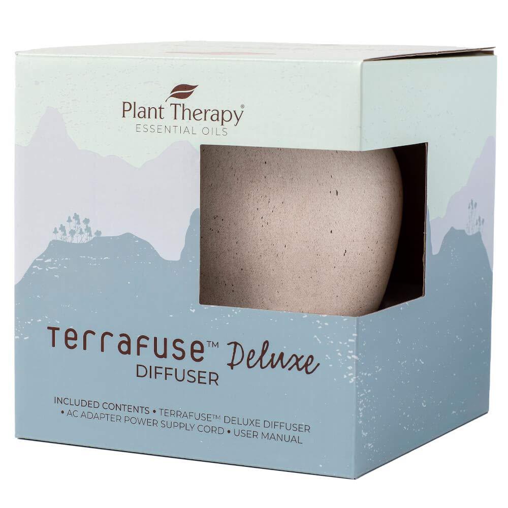 Plant Therapy TerraFuse Deluxe Essential Oil Diffuser - Cream